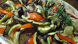 Pečené ratatouille