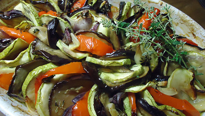 Pečené ratatouille