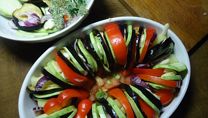 Pečené ratatouille