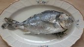 Pražma zlatá v bílkovo-solné krustě, pražma zlatá v bílkovo-solné krustě