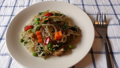 Shirataki nudle (Perfect Pasta) à la čínské nudle I