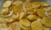 Sýrové brambory s kukuřicí