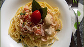 Těstoviny s mascarpone