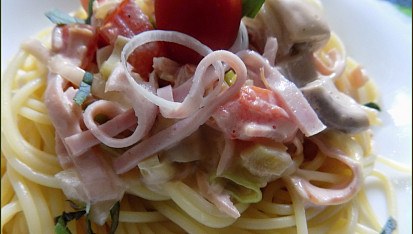 Těstoviny s mascarpone