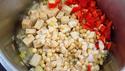 Tofu na víně