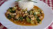 Vepřové nudličky s pak choi