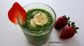 Zelené smoothie s konopným semínkem