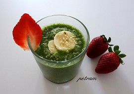 Zelené smoothie s konopným semínkem