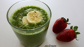 Zelené smoothie s konopným semínkem