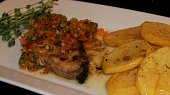 Žraločí steak s chimichurri