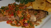 Žraločí steak s chimichurri