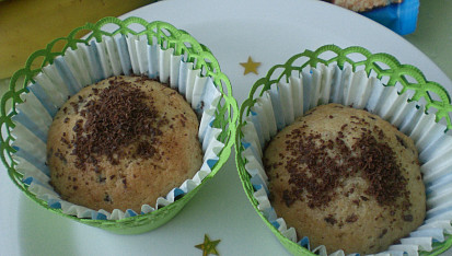 Banánová bábovka s Margotkou (muffiny)