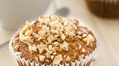 Banánové muffiny s vlašskými ořechy