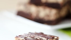 Brownies se sušenkovým těstem