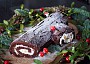 Čokoládová roláda se zázvorem (Bûche de Noël)