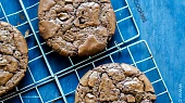 Čokoládové brownie cookies