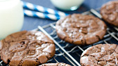 Čokoládové brownie cookies