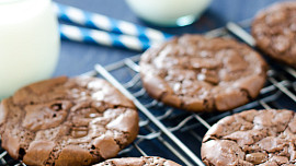 Čokoládové brownie cookies