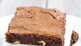 Čokoládové brownies s vlašskými ořechy