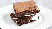 Čokoládové brownies s vlašskými ořechy