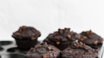 Čokoládové muffiny s podmáslím