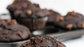 Čokoládové muffiny s podmáslím