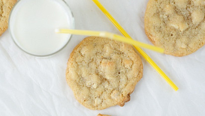 Cookies s bílou čokoládou