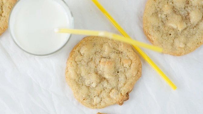 Cookies s bílou čokoládou
