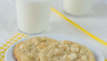 Cookies s bílou čokoládou