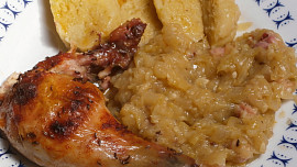 Cuketové zelí dušené II