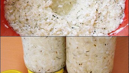 Cuketové zelí zavařené na zimu i jiné roční období, září 2015