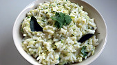 Curd rice (indická jogurtová rýže s okurkou)