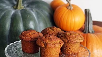 Dýňové muffiny s vlašskými ořechy