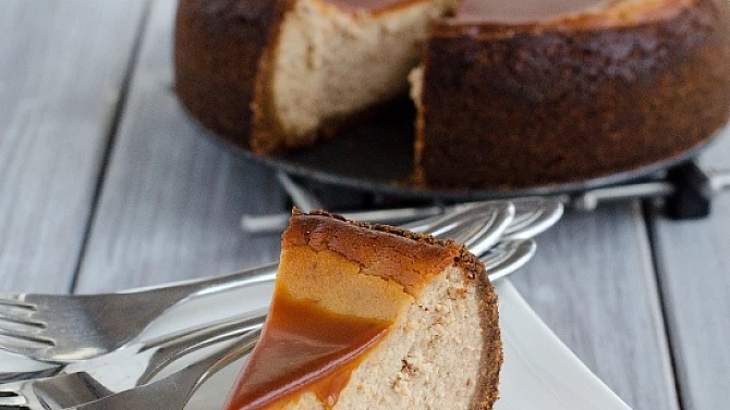 Dýňový cheesecake