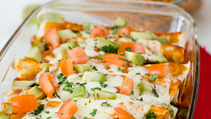 Enchiladas s mletým hovězím