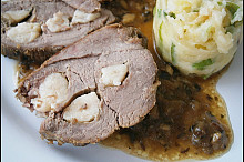 Detail masa na řezu