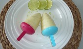 Jogurtové nanuky s limetou (bez laktózy)