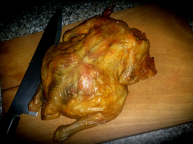 Kuře pečené na soli