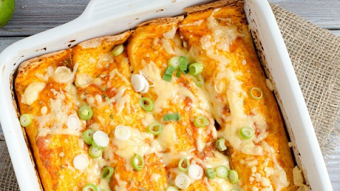 Kuřecí enchiladas