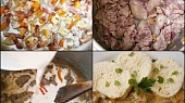 Kuřecí játra na smetaně se slaninou a  čerstvou paprikou, Přidáme cibuli a čerstvou papriku a necháme orestovat.Přidáme játra,necháme zatáhnout,okořeníme,podlijeme a podusíme.Přidáme záklechtu a po provaření podáváme