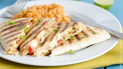 Kuřecí quesadillas