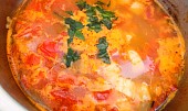 Letní rajčatovo - papriková polévka