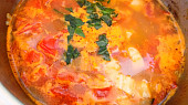 Letní rajčatovo - papriková polévka