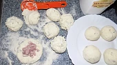 Libečkové knedlíky z tvarohového těsta bez vážení