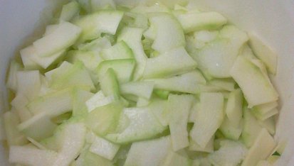 Matjesy z cukety podle Járy, První fáze - solení
