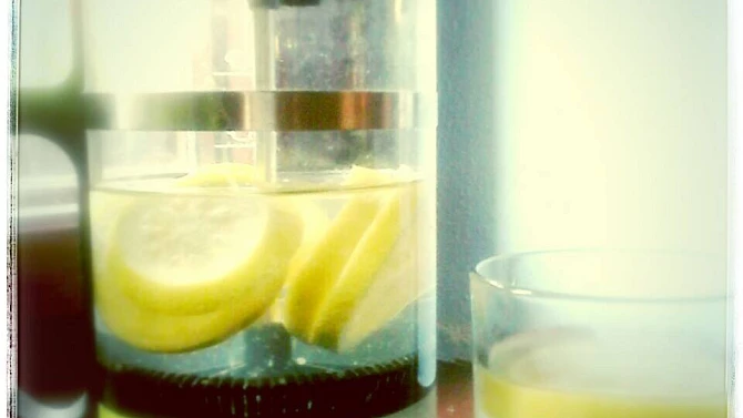 Meduňkovo-citronová limonáda