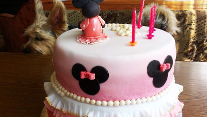 Minnie s medvídkem