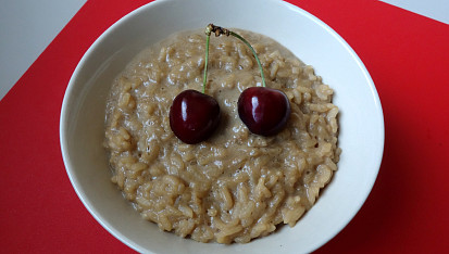 Mléčná moka rýže