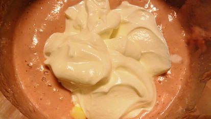 Mražený švestkový jogurt