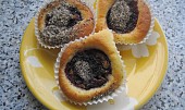Nekynuté švestkové koláčky - muffiny